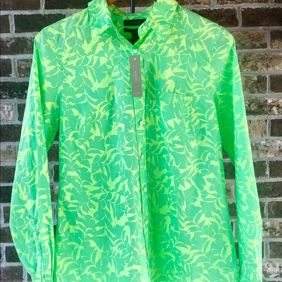 J. Crew Tops - NWT J.Crew Boy Womens 6 Button Down Shirt Blouse